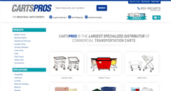 Desktop Screenshot of cartspros.com